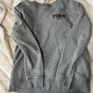 Pink crew neck